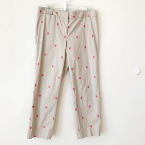 Talbots Khaki Cotton Capris
